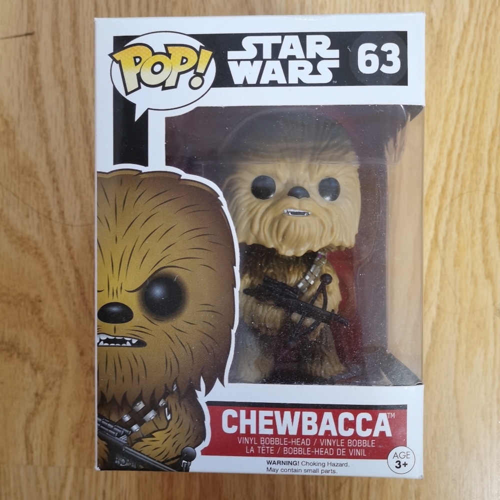 Funko Pop Star Wars Chewbacca Vinyl Bobble Head 63